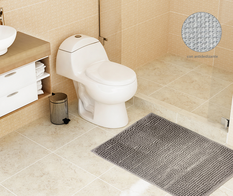 ALFOMBRA DOHLER HOME CLASS CHENILLE 40*60 - BEIGE