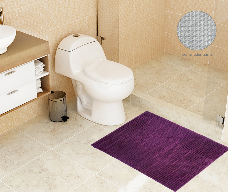 ALFOMBRA DOHLER HOME CLASS CHENILLE 40*60 - BORDO