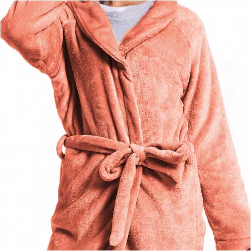 BATA DOHLER MIC. FLANNEL TALLE M - TERRACOTA