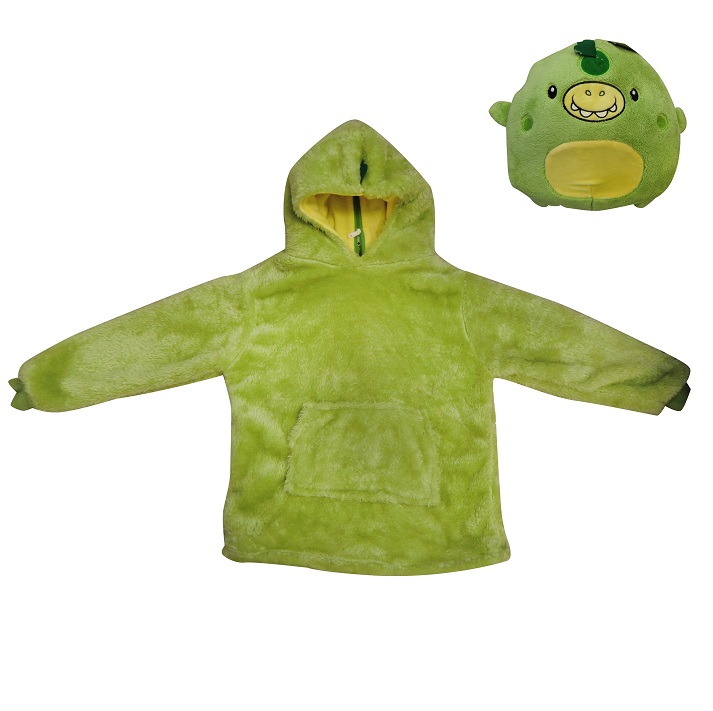 BUZO/PELUCHE MAGICO DINOSAURIO VERDE