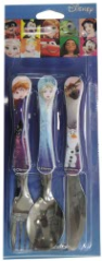 CUBIERTOS NIÑO SET X 3 FROZEN DKS900 - CELESTE