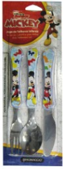CUBIERTOS NIÑO SET X 3 MICKEY DKS900 - AZUL