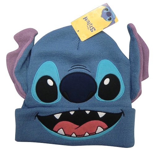 GORRO TEJIDO C/FORMA STITCH AZUL