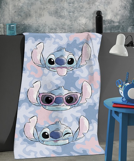 TOALLA FELPA 70*115 V STITCH